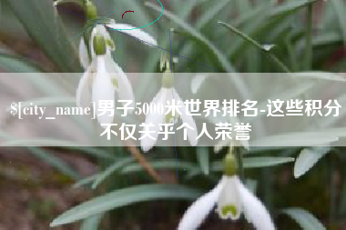 鹿邑男子5000米世界排名-这些积分不仅关乎个人荣誉