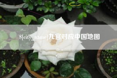 鹿邑九宫对应中国地图