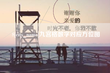 鹿邑九宫格数字对应方位图