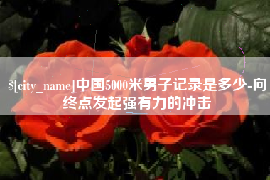 鹿邑中国5000米男子记录是多少-向终点发起强有力的冲击