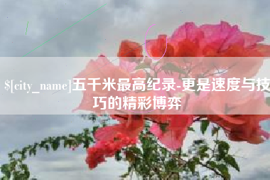 鹿邑五千米最高纪录-更是速度与技巧的精彩博弈
