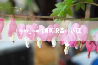 鹿邑消防设备ccc认证