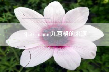 鹿邑九宫格的来源