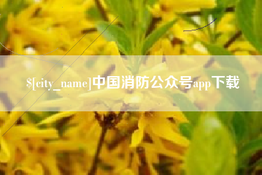 鹿邑中国消防公众号app下载
