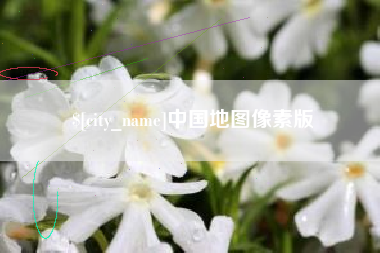 鹿邑中国地图像素版