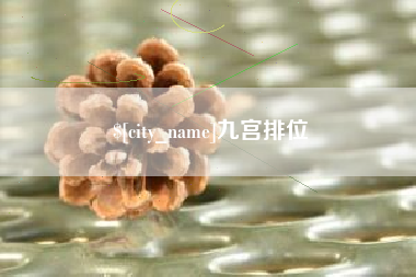 鹿邑九宫排位