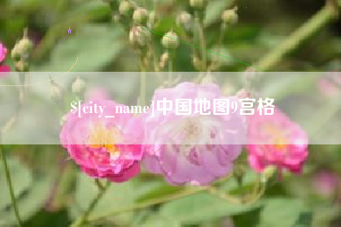 鹿邑中国地图9宫格