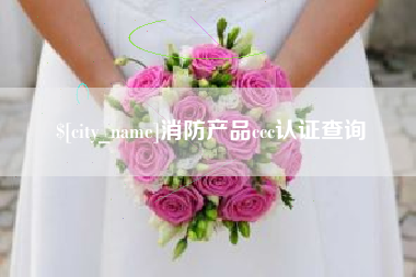 鹿邑消防产品ccc认证查询